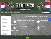 Tablet Screenshot of dumpenzo.com
